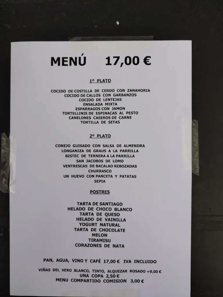Menu_Restaurante Casa Francés_Graus_image_3