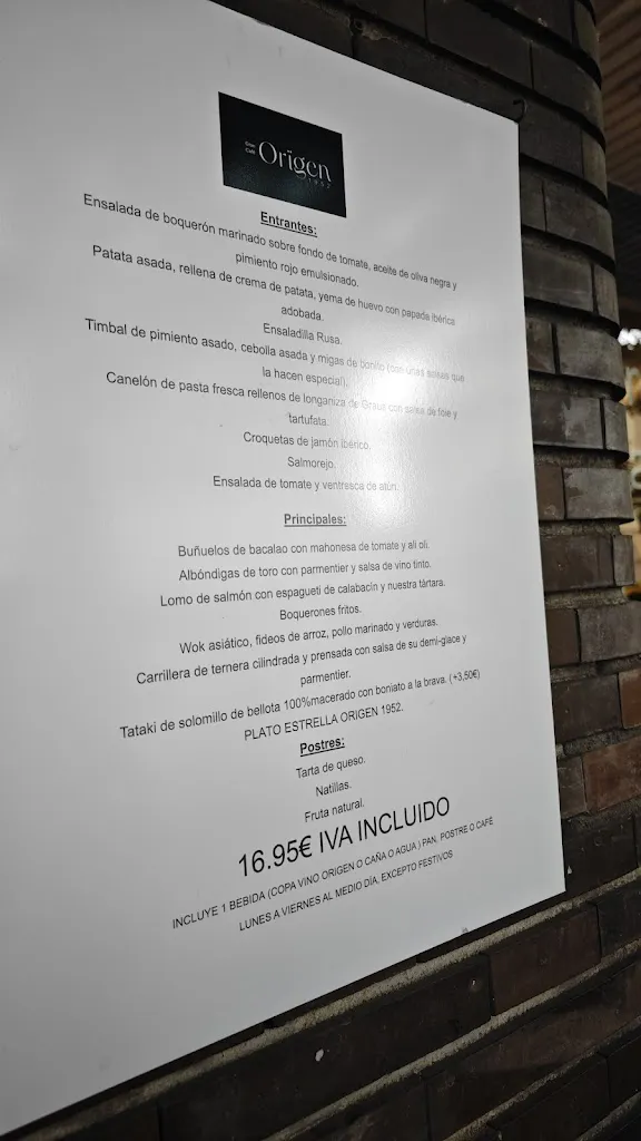 Menu_Gran Café Origen 1952_Graus_image_2