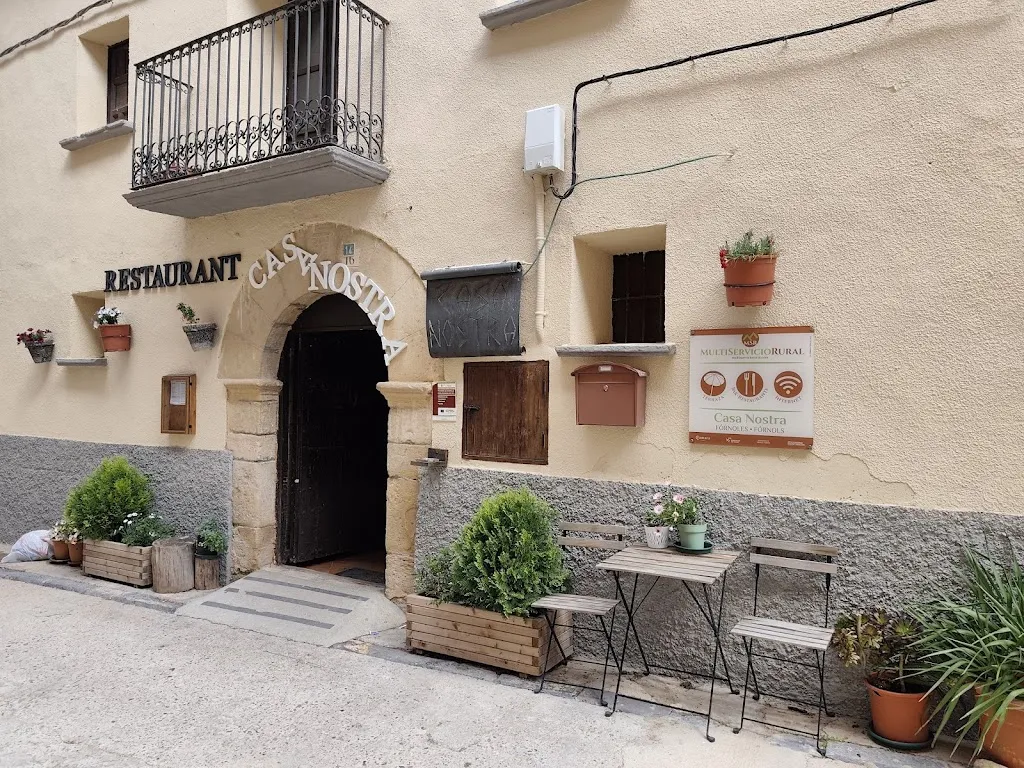 MSR CASA NOSTRA restaurant in La Ginebrosa