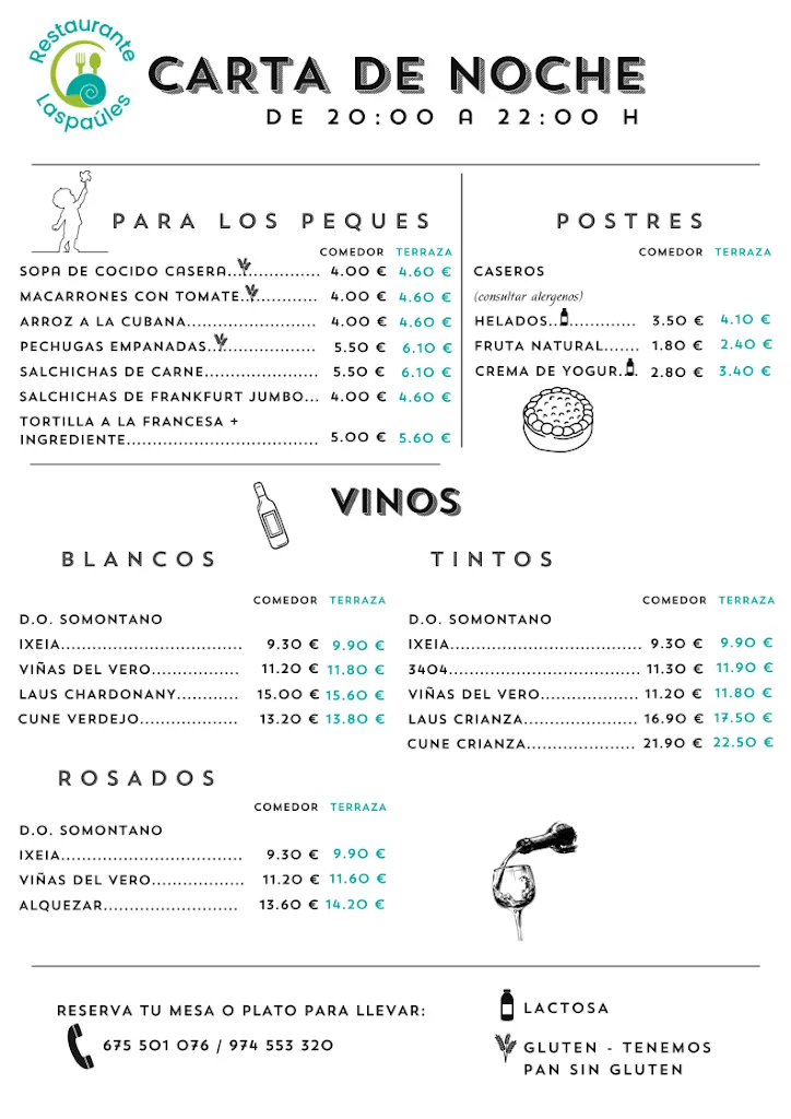 Menu_Restaurant Laspaúles_Laspaúles_image_2