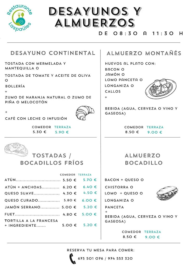 Menu_Restaurant Laspaúles_Laspaúles_image_3