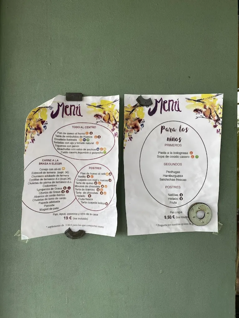 Menu_Bar Restaurante Camping_Loarre_image_3