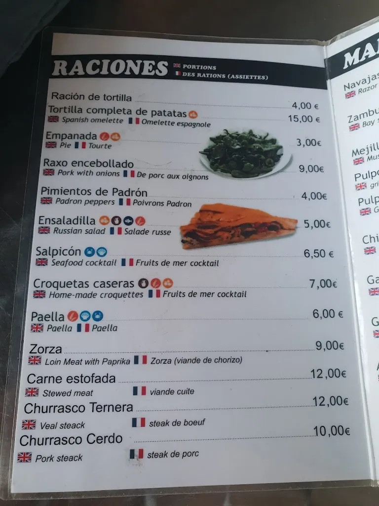 Menu_Café Bar Playa_Camariñas_image_1