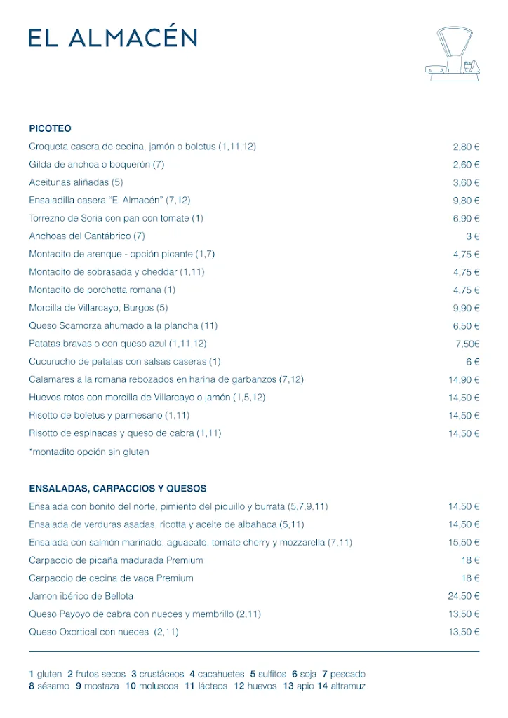 Menu_El Almacén de la Catedral_Jaca_image_1