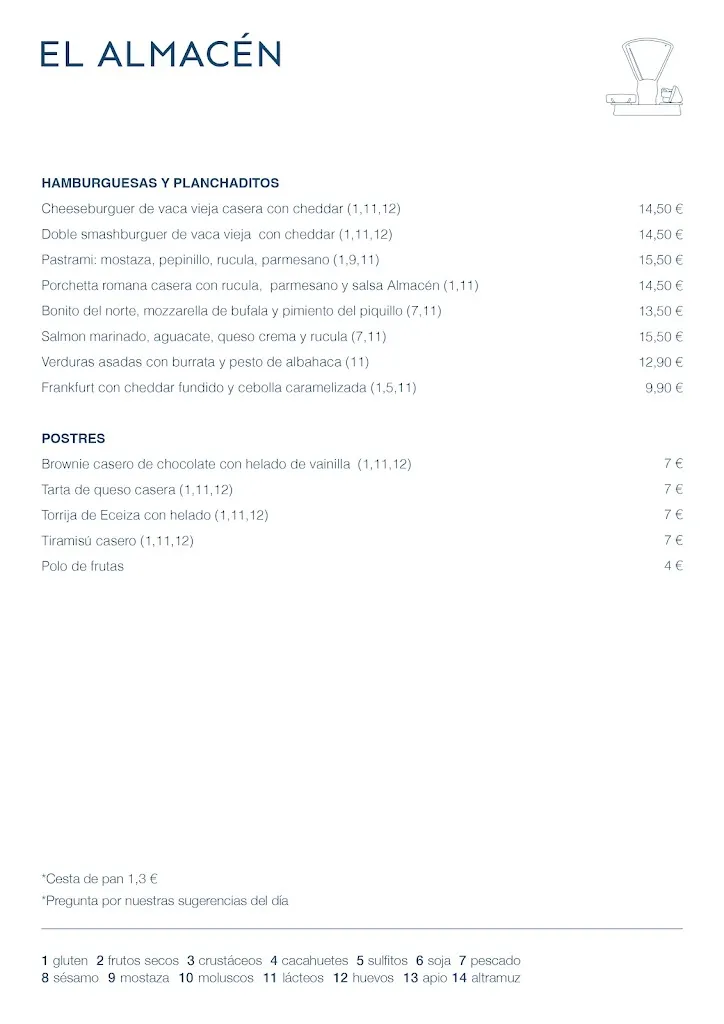 Menu_El Almacén de la Catedral_Jaca_image_2