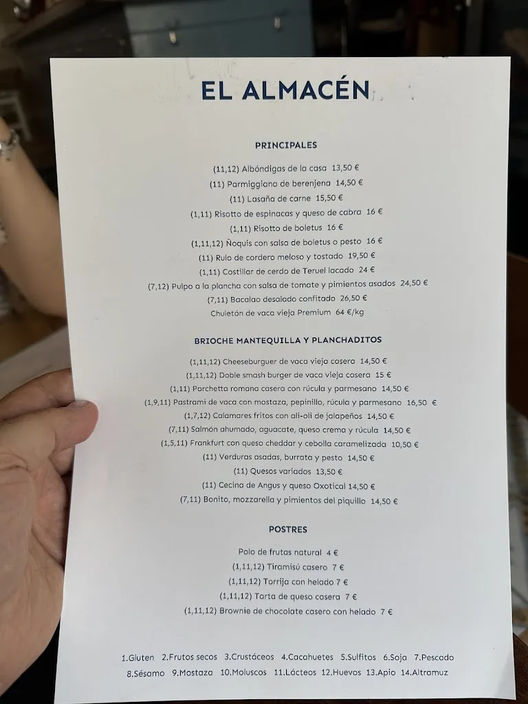 Menu_El Almacén de la Catedral_Jaca_image_3