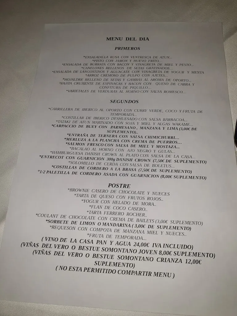 Menu_Restaurante Las 3 Ranas_Jaca_image_1