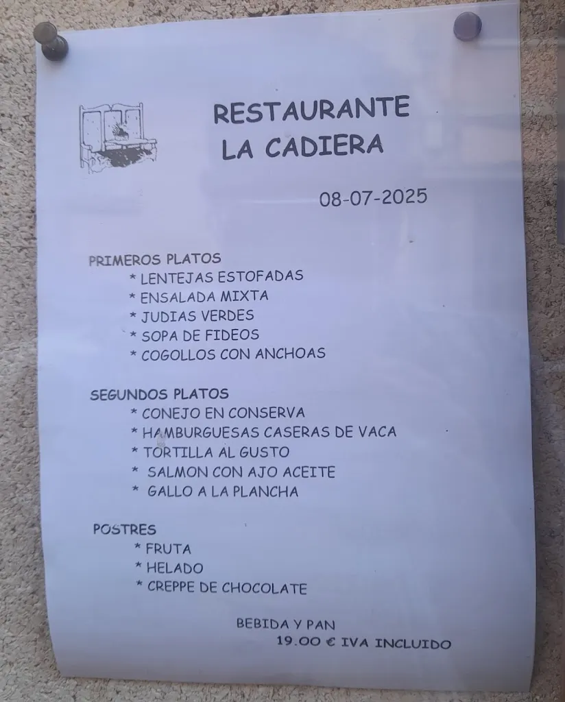 Menu_Restaurante La Cadiera_Jaca_image_3