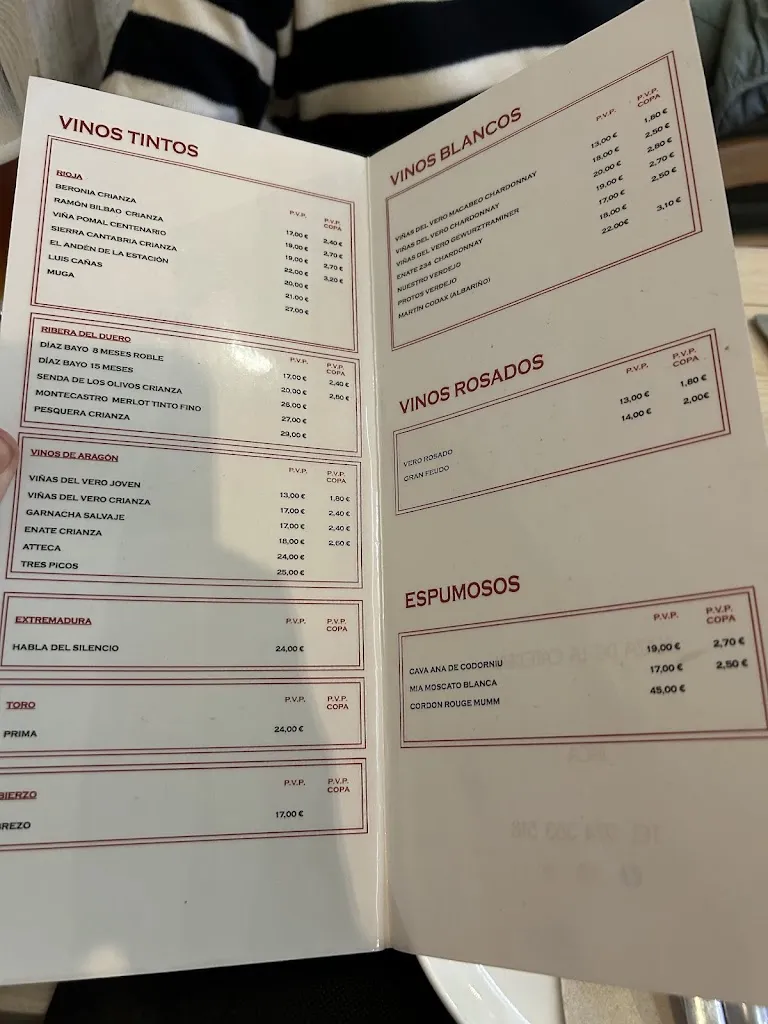 Menu_El Rincón de la Catedral_Jaca_image_4