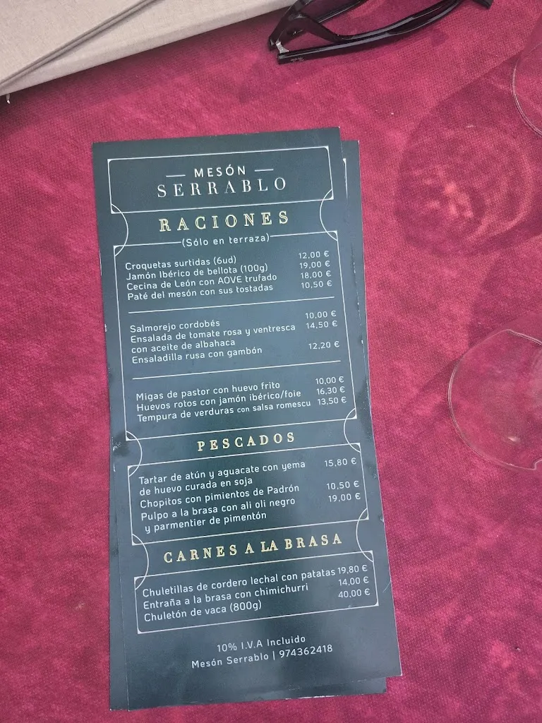 Menu_Mesón Serrablo_Jaca_immagine_4