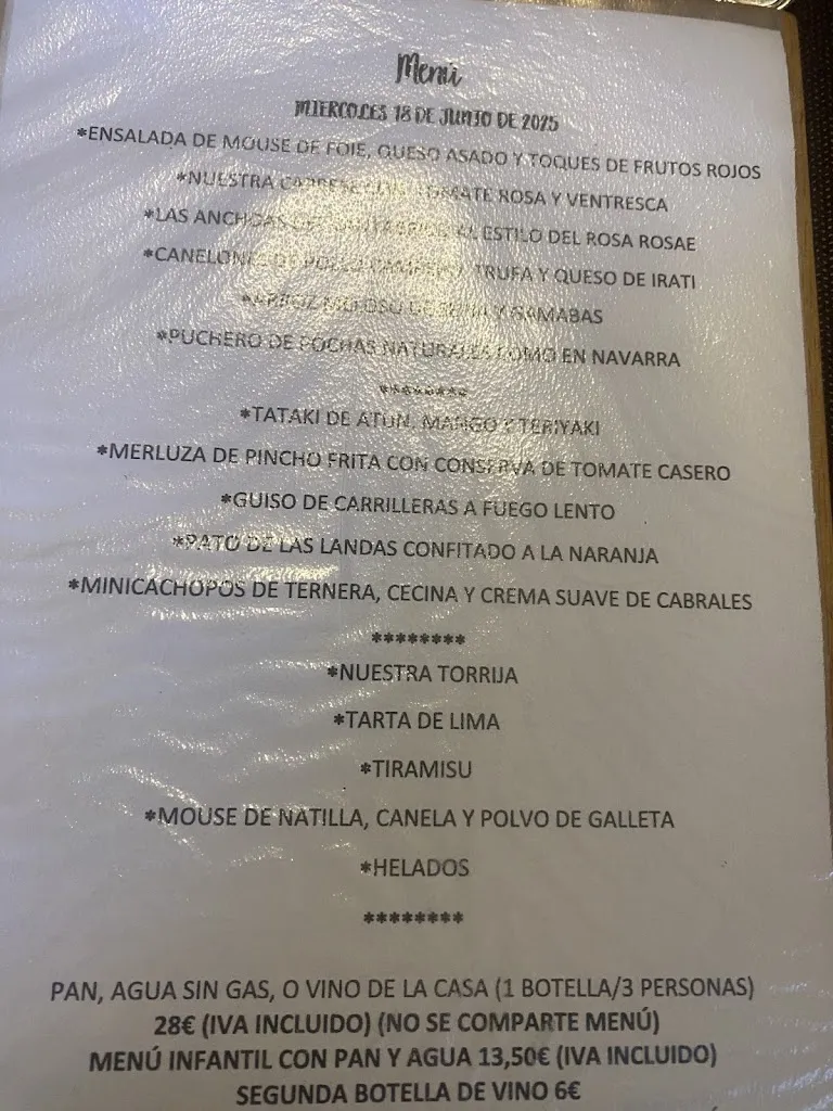 Menu_PARQUE SANLURE _Jaca_image_2