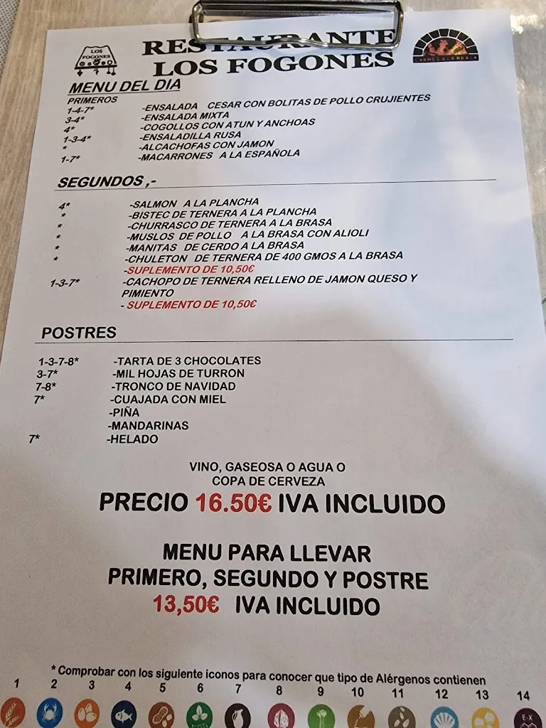 Menu_Restaurante los Fogones_La Almunia de Doña Godina_image_1