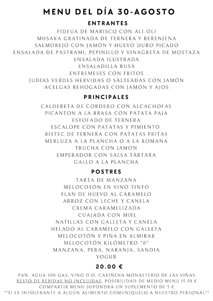 Menu_Hotel Restaurante El Patio_La Almunia de Doña Godina_image_2