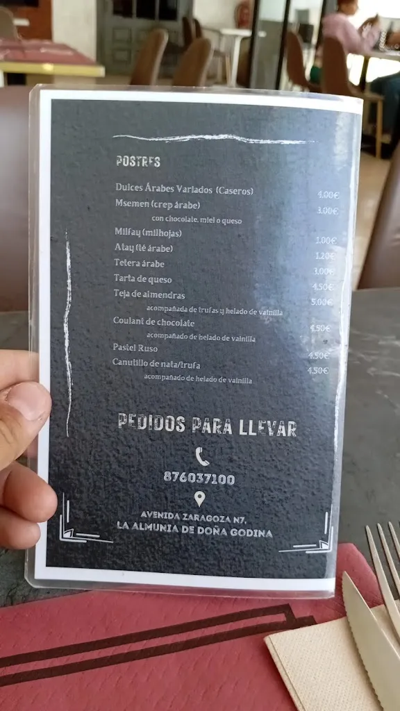 Menu_Palace Bar Restaurante_La Almunia de Doña Godina_image_1