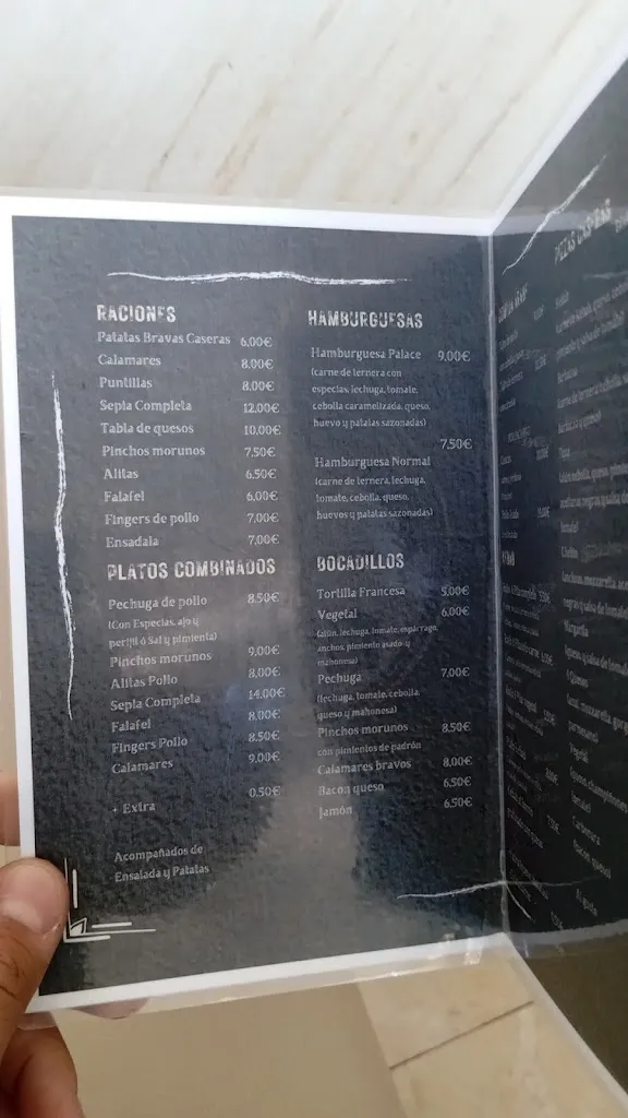 Menu_Palace Bar Restaurante_La Almunia de Doña Godina_image_4