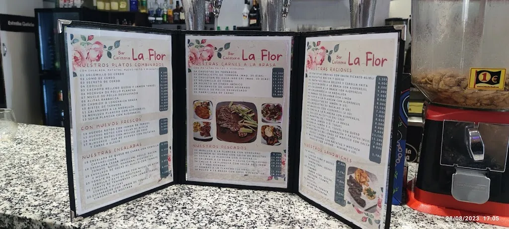 Menu_Cafetería Bocatería La Flor_La Almunia de Doña Godina_image_2