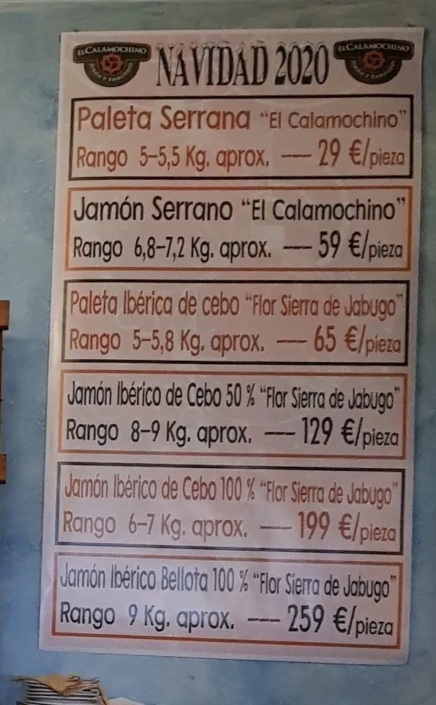 Menu_Restaurante La Gallega Hermanas SeliDen_La Almunia de Doña Godina_image_1