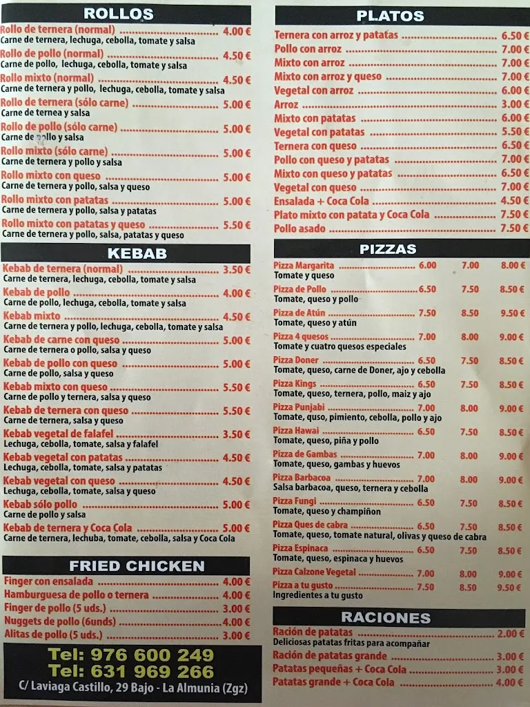 Menu_Estambul Döner Kebab La Almunia_La Almunia de Doña Godina_image_3