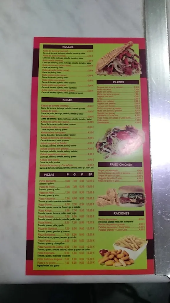 Menu_Estambul Döner Kebab La Almunia_La Almunia de Doña Godina_image_4