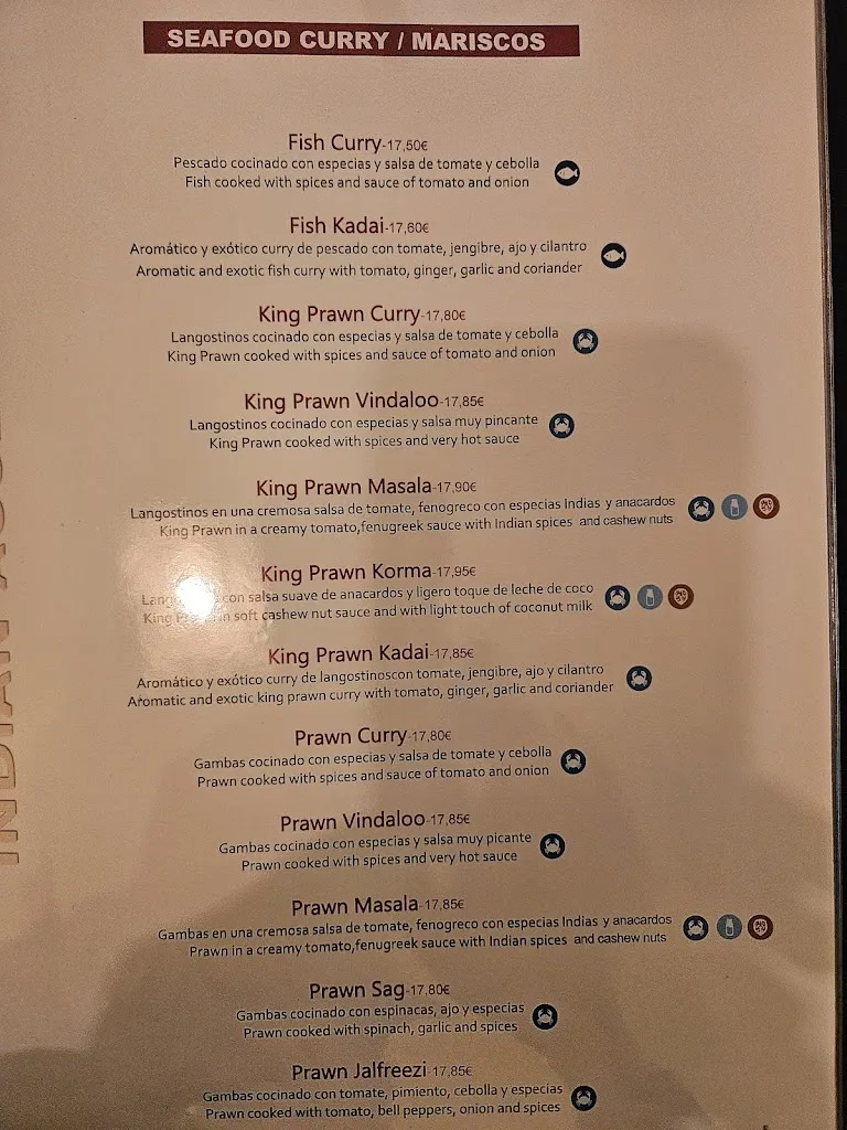 Menu_Indian Accent Madrid_Naval_image_1