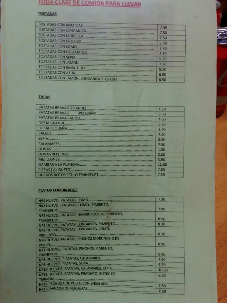 Menu_Frankfurt Yorkys_Mequinensa / Mequinenza_immagine_2