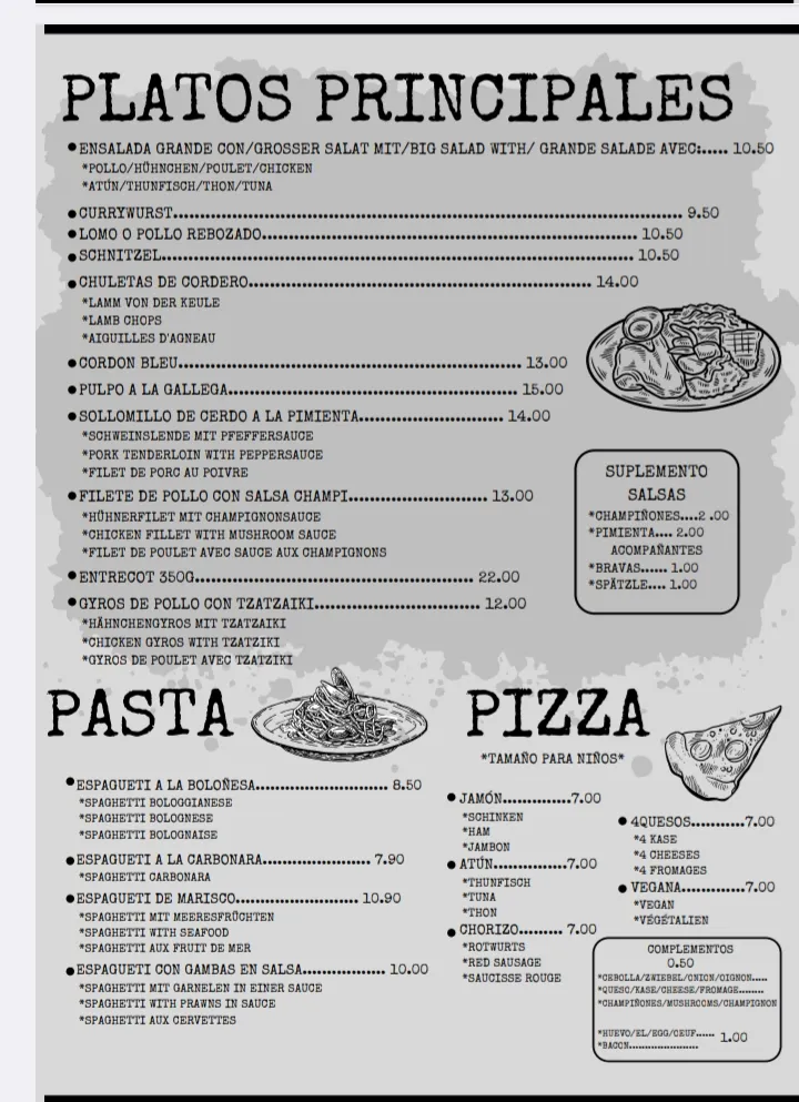 Menu_Beer & Tapas_Mequinensa / Mequinenza_immagine_2