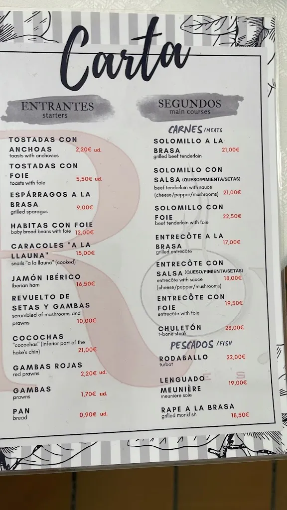 Menu_Restaurante Royal II_Mequinensa / Mequinenza_immagine_2