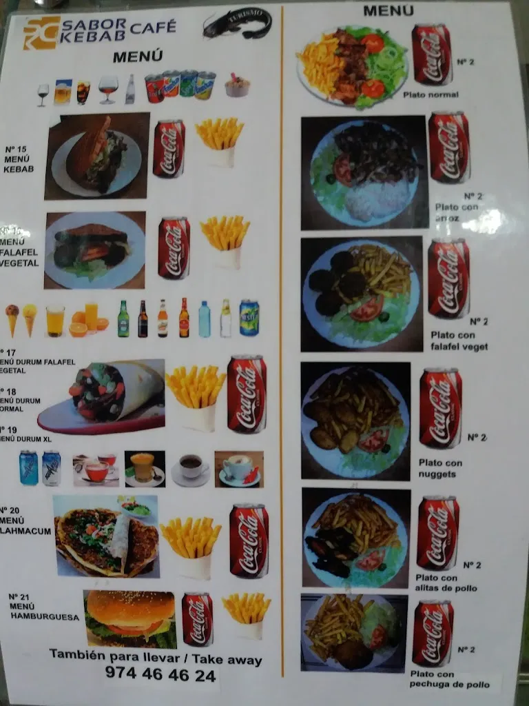 Menu_SABOR BAR KEBAB CAFÉ / Comida Turca_Mequinensa / Mequinenza_image_2