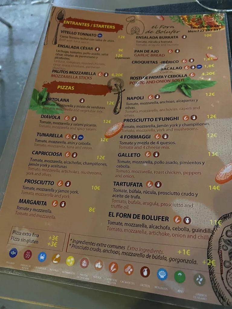 Menu_Pizzería El Forn de Bolufer_Benissa_image_2