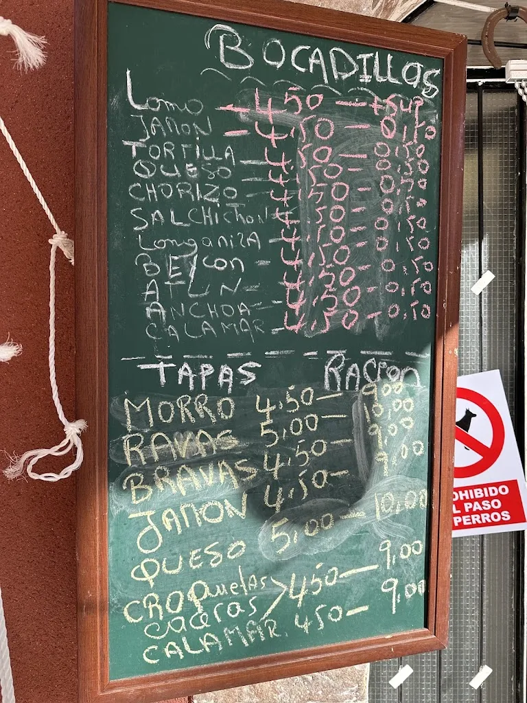 Menu_BAR RESTAURANTE LA MORA_Peralta de Calasanz_image_1