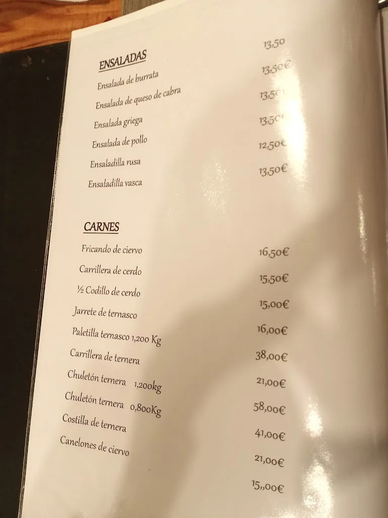 Menu_Restaurante El Ciervo - Panticosa_Panticosa_immagine_2