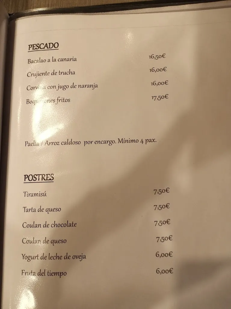 Menu_Restaurante El Ciervo - Panticosa_Panticosa_immagine_3
