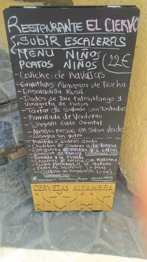 Menu_Restaurante El Ciervo - Panticosa_Panticosa_immagine_4