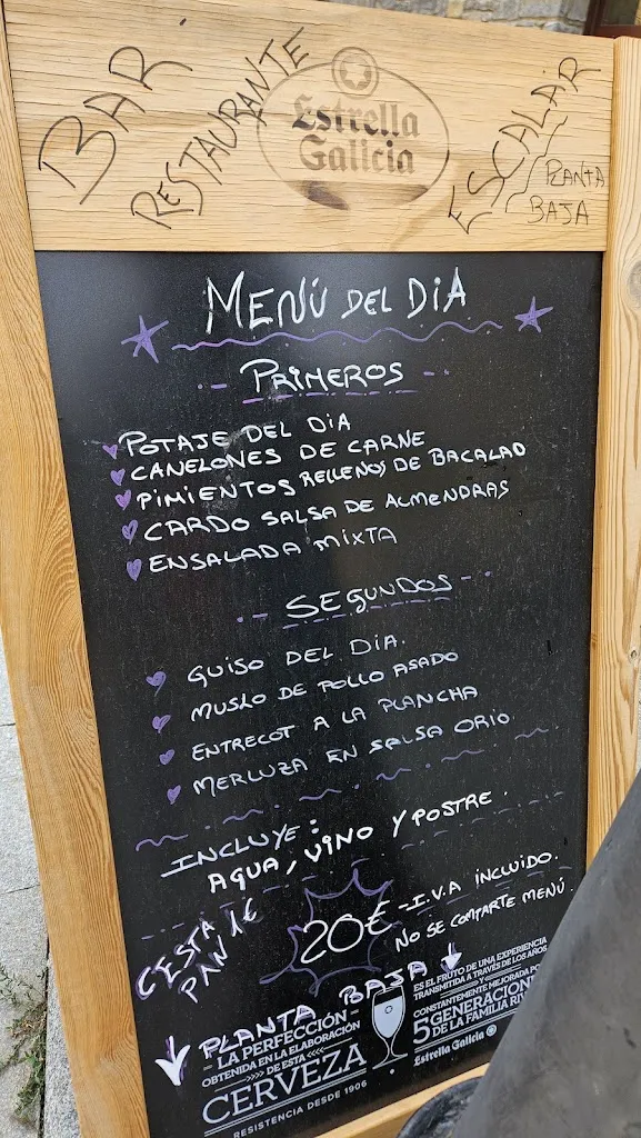 Menu_Bar Restaurante Escalar_Panticosa_image_3