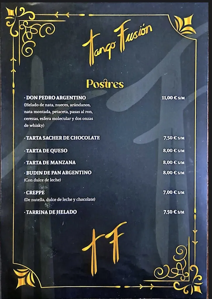 Menu_Tango Fusion Restorante_Panticosa_image_1