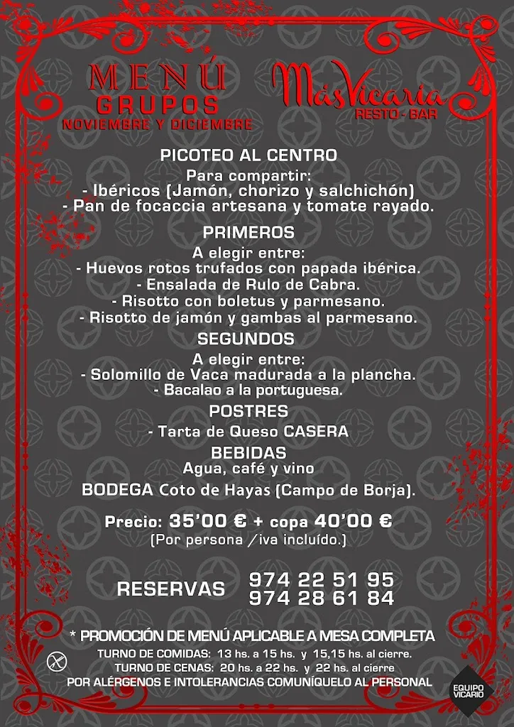 Menu_Mas Vicaria Huesca_Provincia de Huesca_image_2
