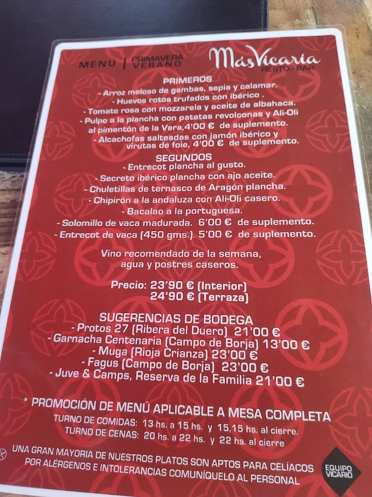 Menu_Mas Vicaria Huesca_Provincia de Huesca_image_4