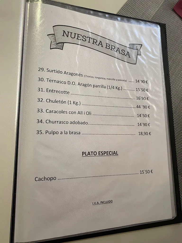 Menu_Brasería ArAzu_Puebla de Alfindén_image_1