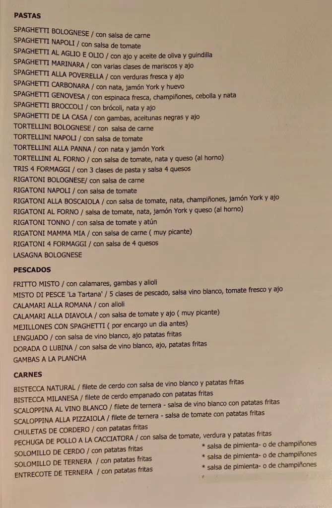 Menu_La Tartana_Benissa_immagine_3