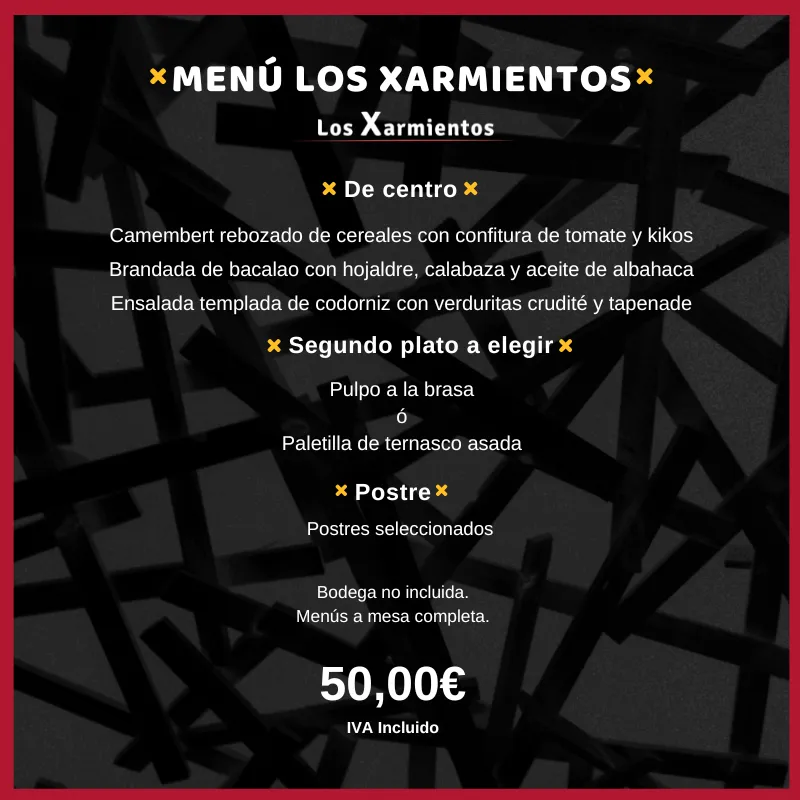 Menu_Los Xarmientos. Parrilla Aragonesa._Oliver-Valdefierro_immagine_4