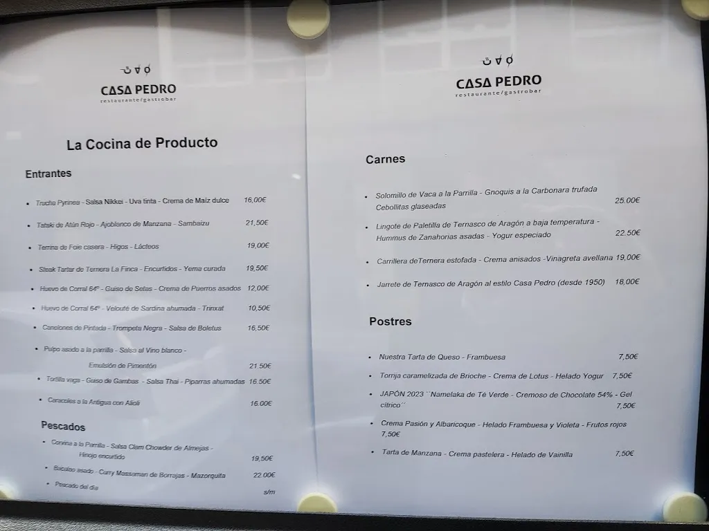 Menu_Restaurante Casa Pedro - Gastrobar_Oliver-Valdefierro_image_1
