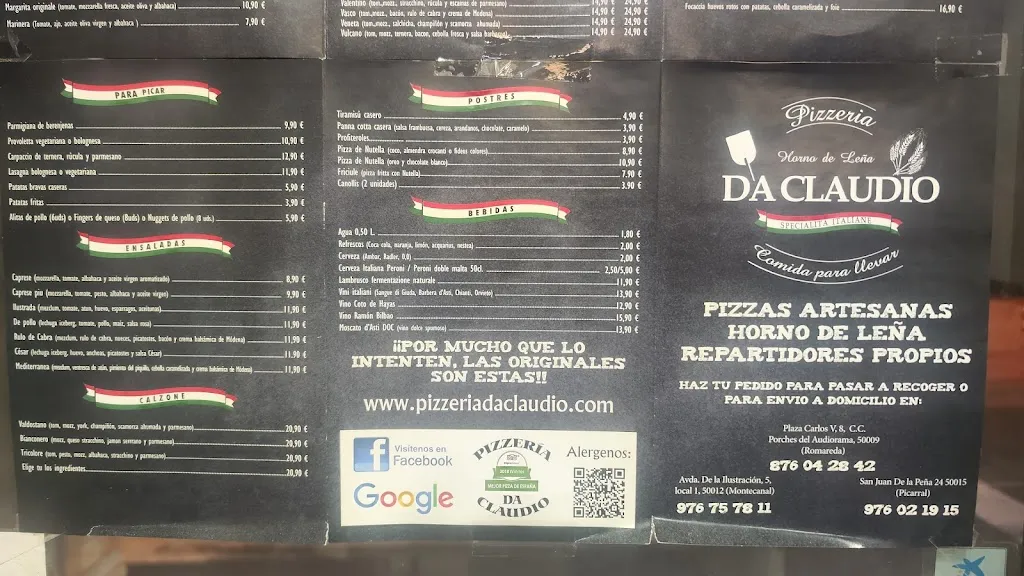 Menu_Pizzeria da Claudio Montecanal_Montecanal_image_2