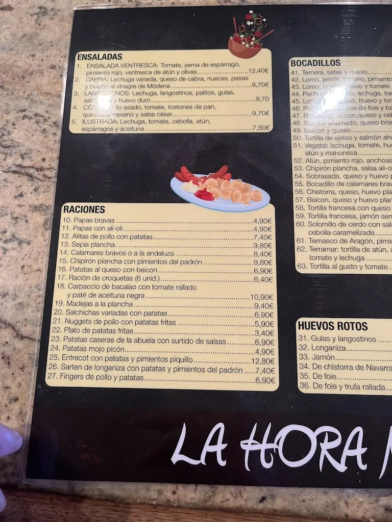 Menu_La Hora Montecanal_Montecanal_image_2