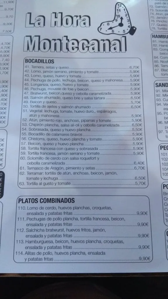 Menu_La Hora Montecanal_Montecanal_image_4