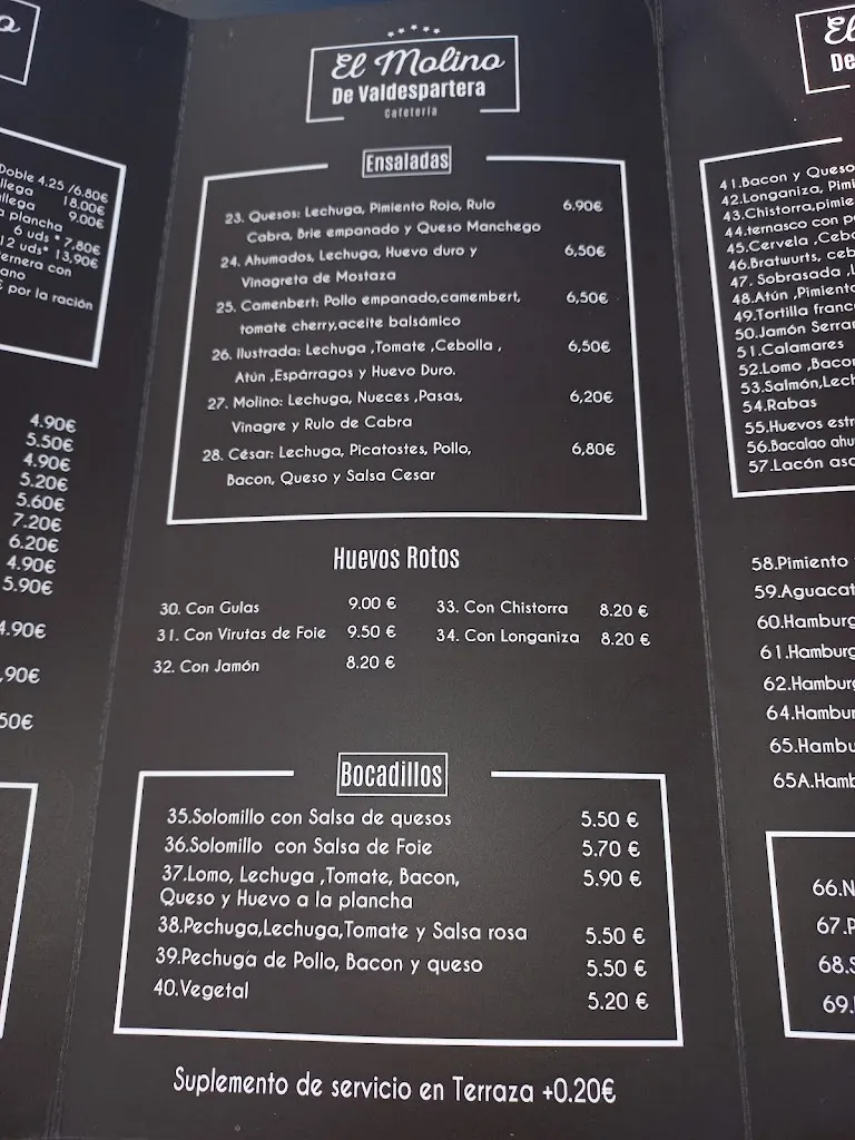 Menu_El Molino de Valdespartera_Montecanal_image_3