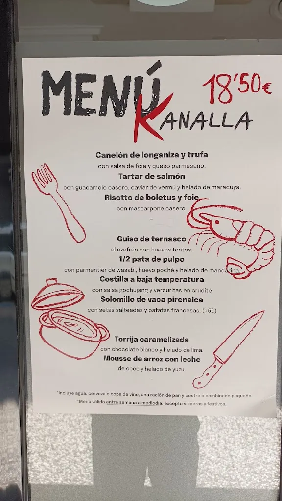 Kanalla Gastro-Taberna_Provincia de Zaragoza_menu_image_1