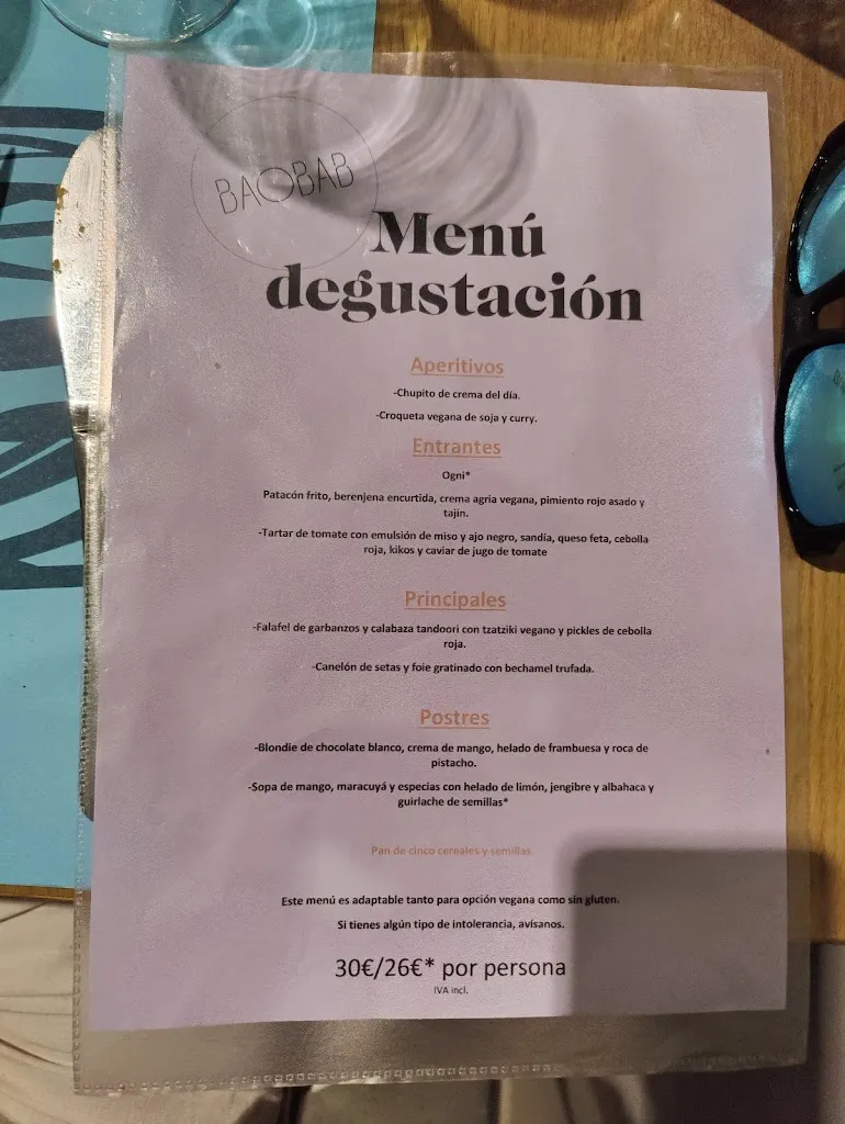 Menu_Baobab Restaurant_Provincia de Zaragoza_image_4
