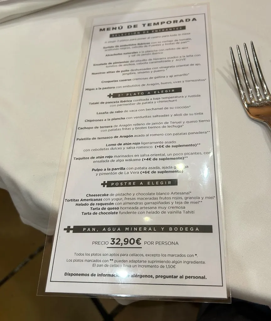 Menu_Parrilla Albarracin_Provincia de Zaragoza_image_1