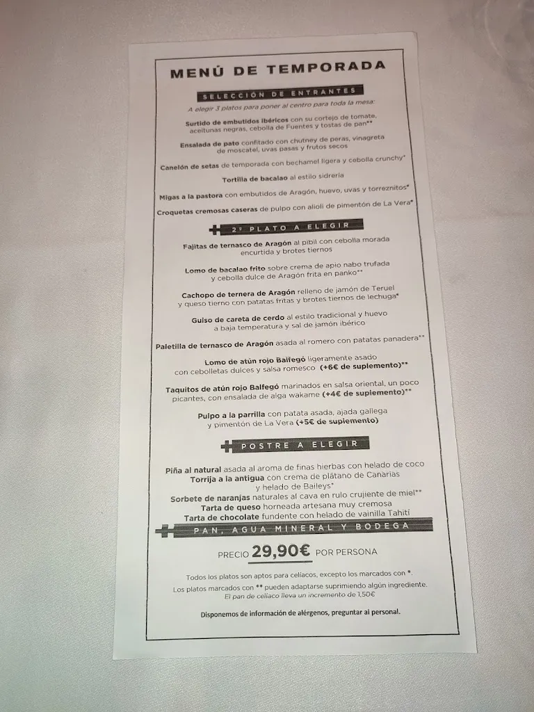 Menu_Parrilla Albarracin_Provincia de Zaragoza_image_2