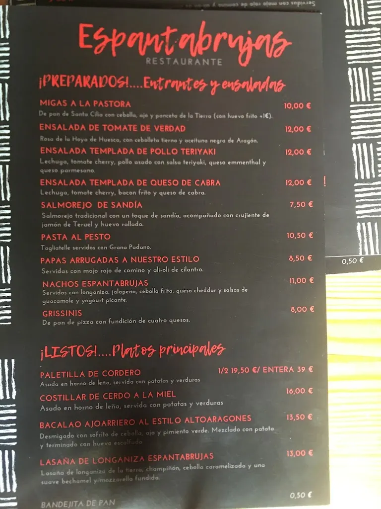 Menu_Espantabrujas Restaurante_Santa Cilia_image_2